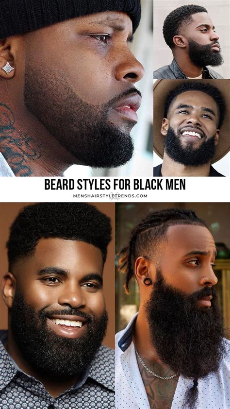 African American Beard Styles Chart
