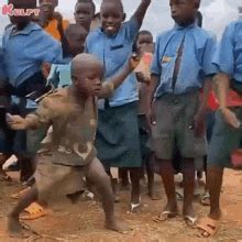 African Kid Dancing Gif