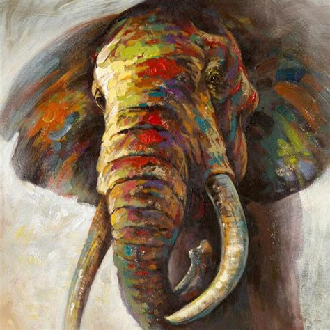 Exploring the Vibrant World of African Painting with Animal Motifs: A Feast for the Senses