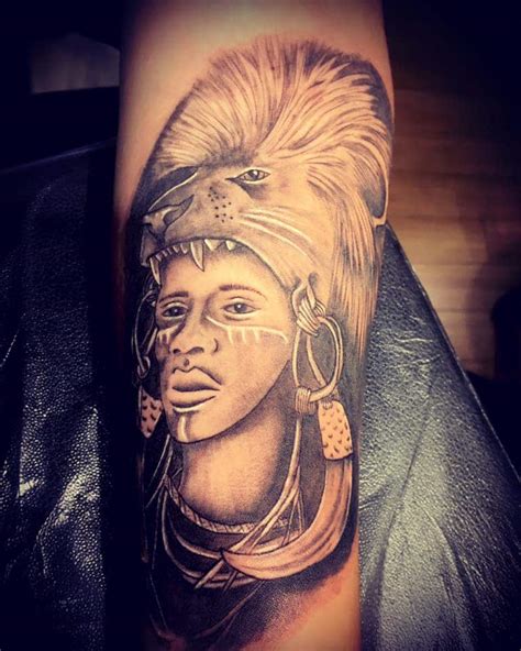 20 African warriors tattoo designs with meanings (pictures