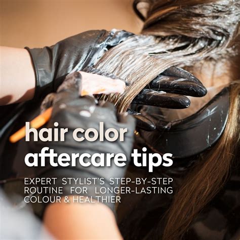 Aftercare Tips for Long-Lasting Color