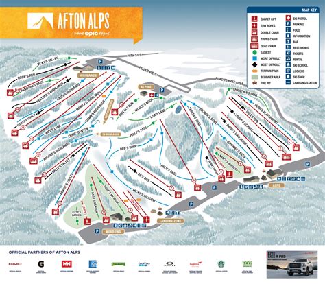Afton Alps Trail Map