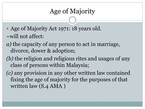 Unlocking the Age of Empowerment: The Definition and Significance of Age of Majority