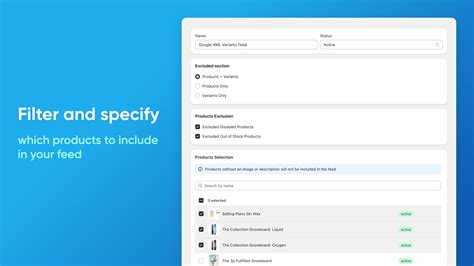 Aggregating Catalog Feeds For Filtering