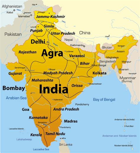 Agra In Map Of India