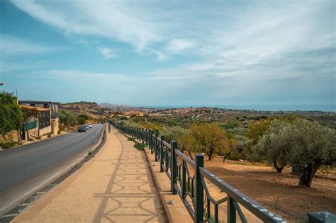 Agrigento Valley of the Temples walking path