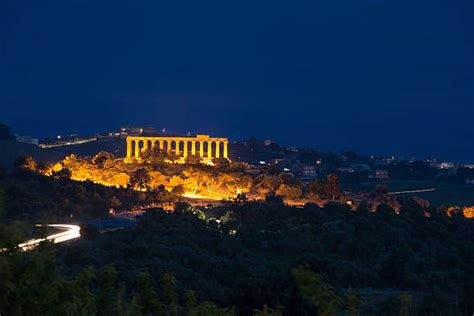 Agrigento at Night