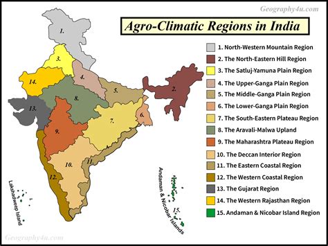 18 This map shows the relative agrodiversity of India by District. The