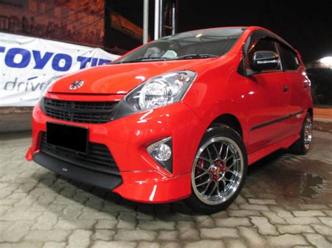 Agya Merah Modifikasi