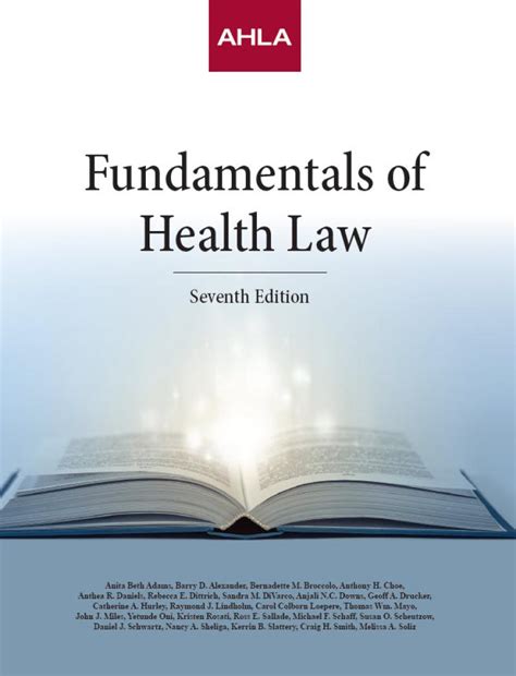 Ahla Fundamentals Of Health Law 2022