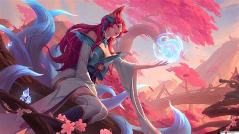 Ahri Desktop Background