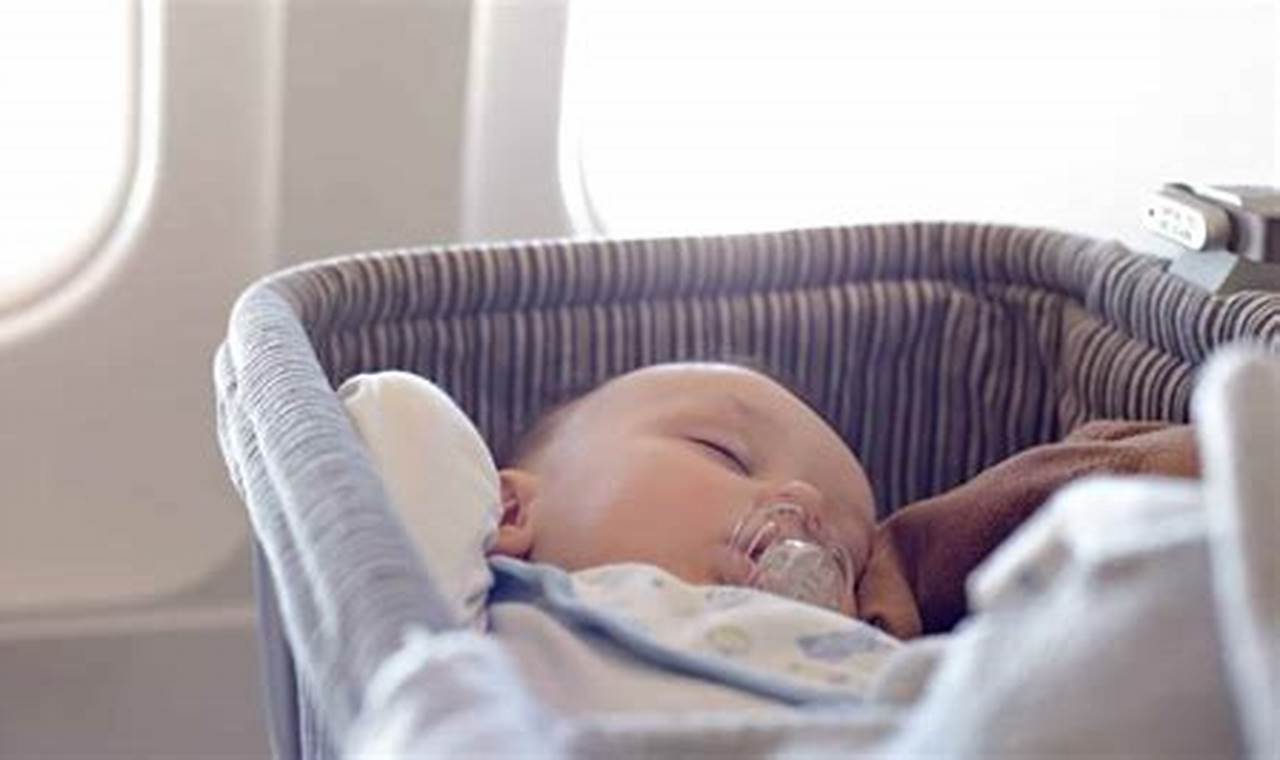 Air travel with a baby
