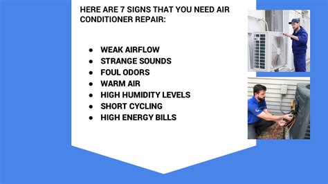 Air Conditioner Repair Bend WA Warning Signs