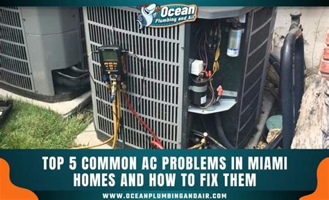 Air Conditioning Repair Miami Lakes problems