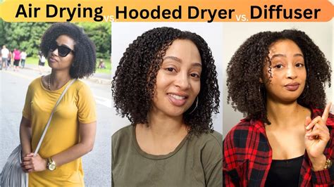 Air Drying vs Diffusing