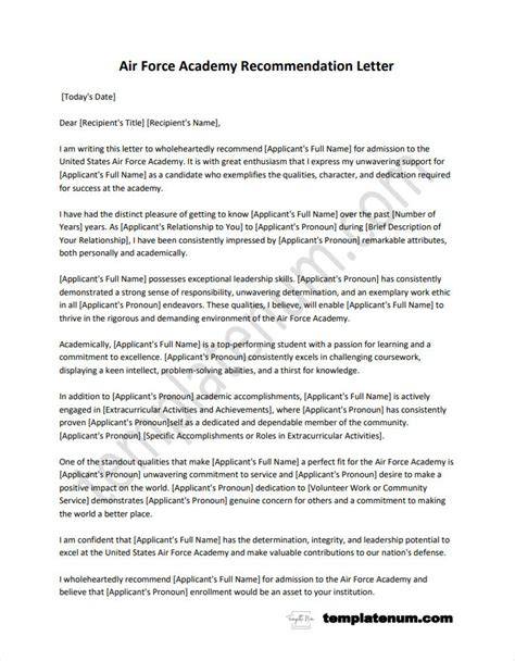 Top Air Force Academy Letter of Recommendation Examples for Aspiring Cadets - Expert Guidance & Tips Included!