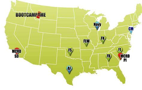 From Coast to Coast: Discover the Top Air Force Boot Camp Locations Across America!