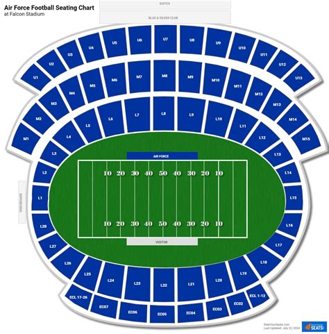 Air Force Falcon Stadium Seating Chart
