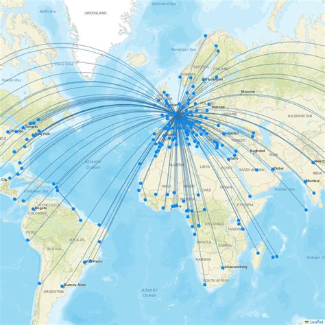 Air France Klm Map