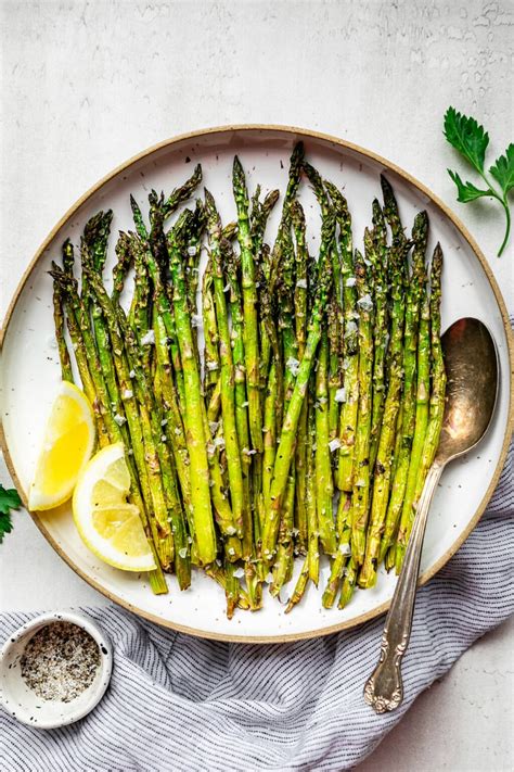 Air Frying Asparagus