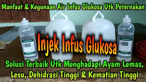 Air Infus Glukosa