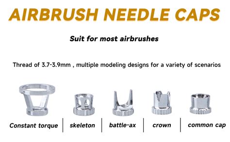Airbrush Caps