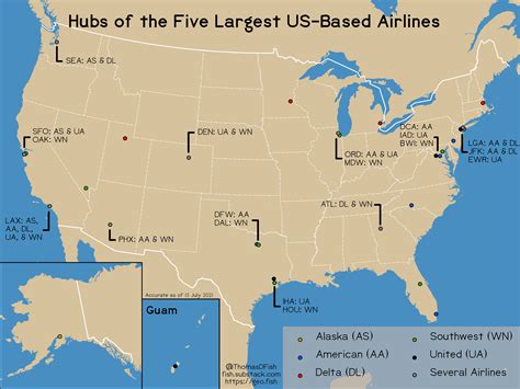 American Airlines Hubs Map City Subway Map