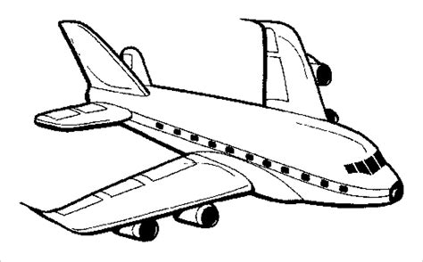 Airplane Coloring Pages Printable