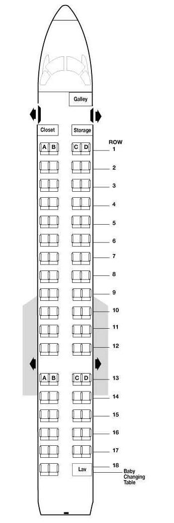 Airplane Seating Chart American