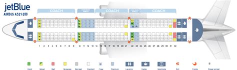 Airplane Seating Chart Jetblue