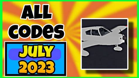 Airplane Simulator Codes - Roblox - July 2023 -