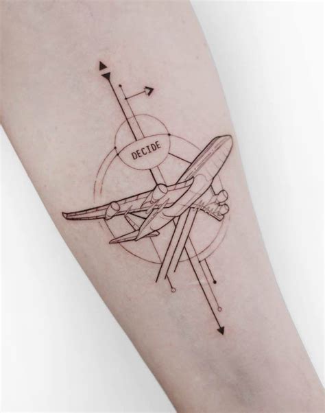 Airplane Tattoo Ideas