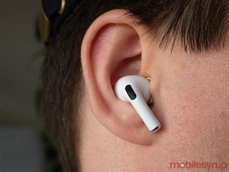 Airpods in ear