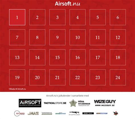 Airsoft Advent Calendar