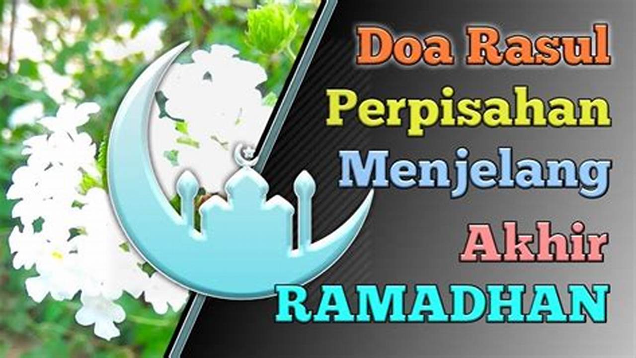 Ajaran Rasulullah SAW, Ramadhan