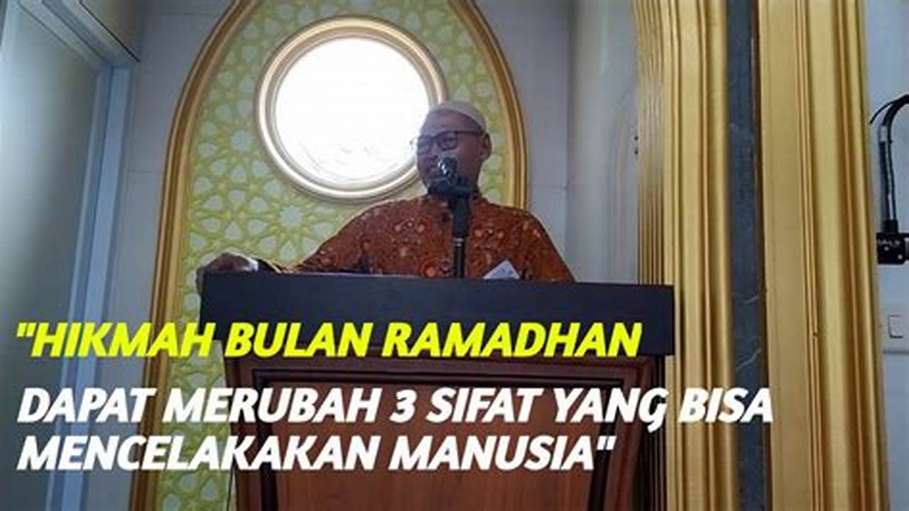 Ajaran Moral, Ramadhan