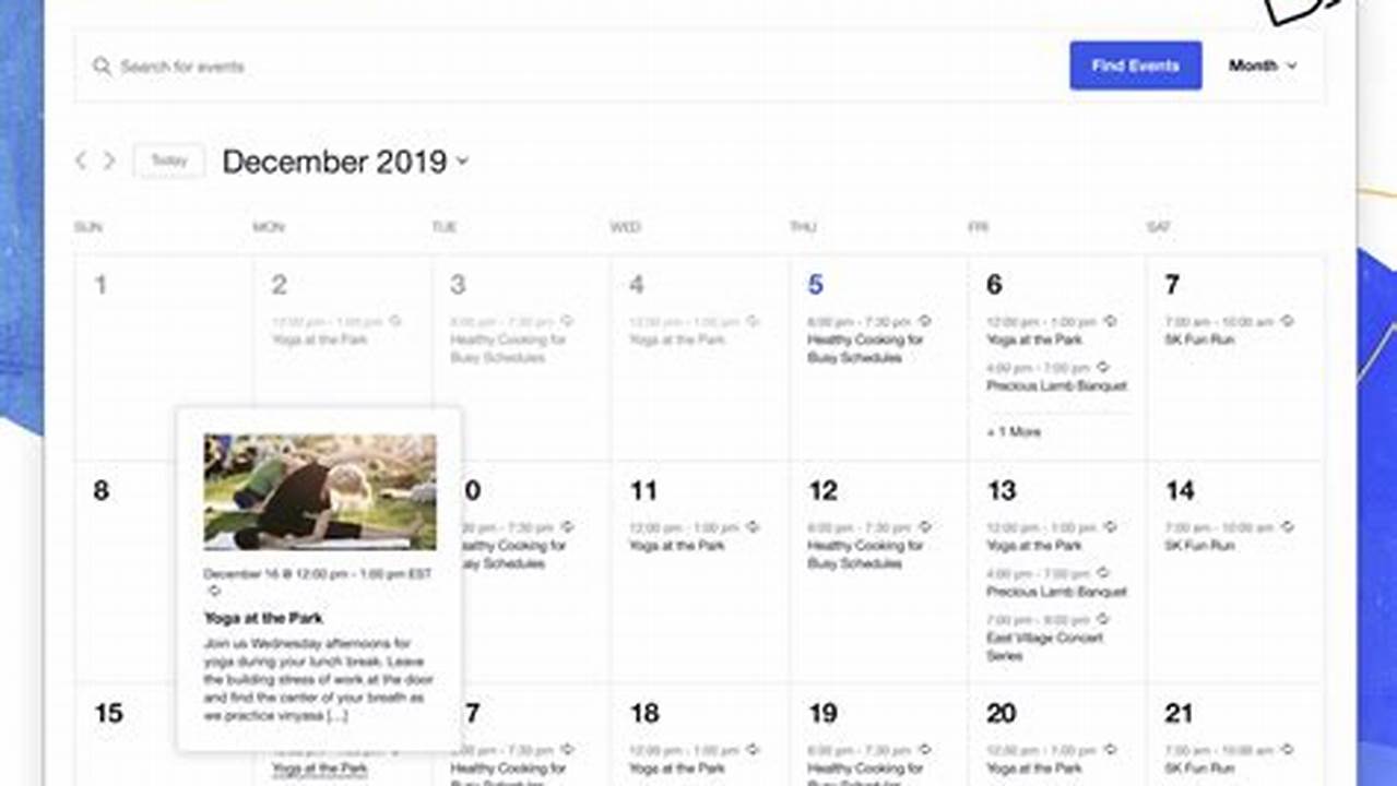 Ajax Event Calendar WordPress Plugin