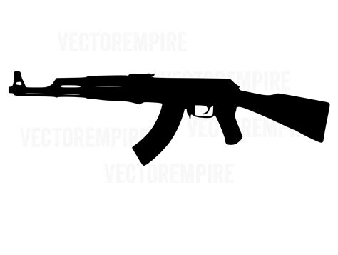 The Ultimate Arms Arsenal: Stunning AK-47 SVG Designs for Your Crafting Needs