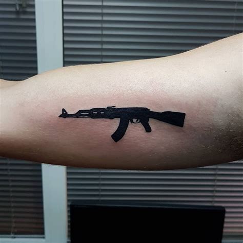 AK47 tattoo Ak47 tattoo, Gangsta tattoos, Tattoos
