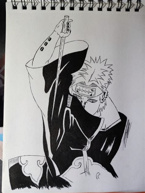 Akatsuki Naruto Pain Drawing