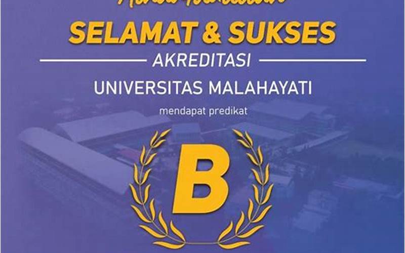 Akreditasi Universitas Malahayati Lampung