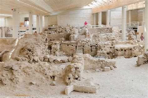 Akrotiri excavations