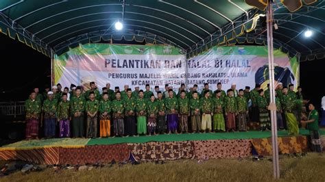 Aksi Protes Pengurus NU Batang