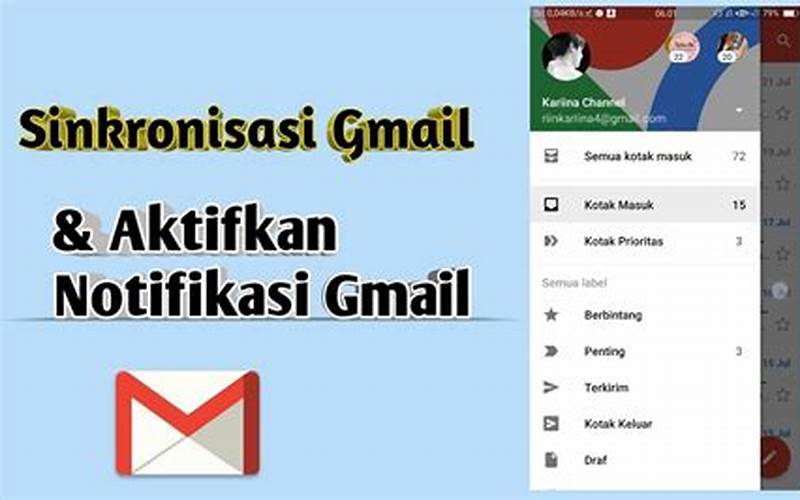 Aktifkan Opsi Sinkronisasi Gmail