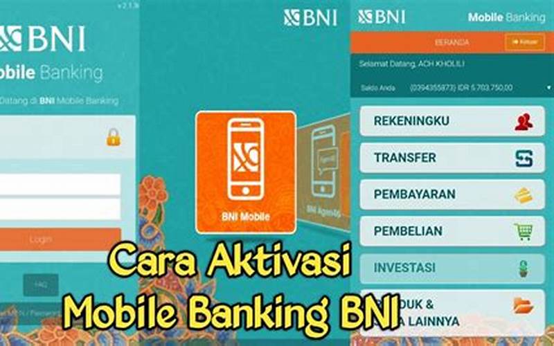 Aktivasi Sms Banking Bni