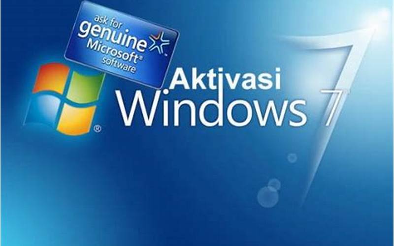 Aktivasi Windows 7 Ultimate