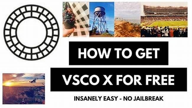 Aktivasi Trial VSCO X Gratis