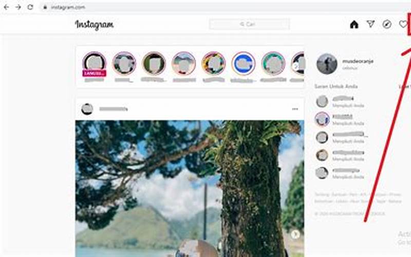 Akun Instagram Terhubung Dengan Situs Web