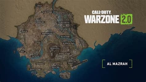 Al Mazrah, the new map