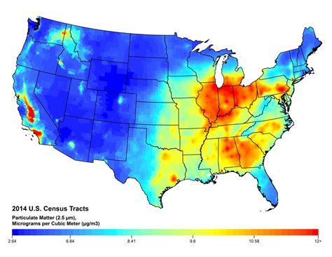 Pollution Map Usa Kinderzimmer 2018